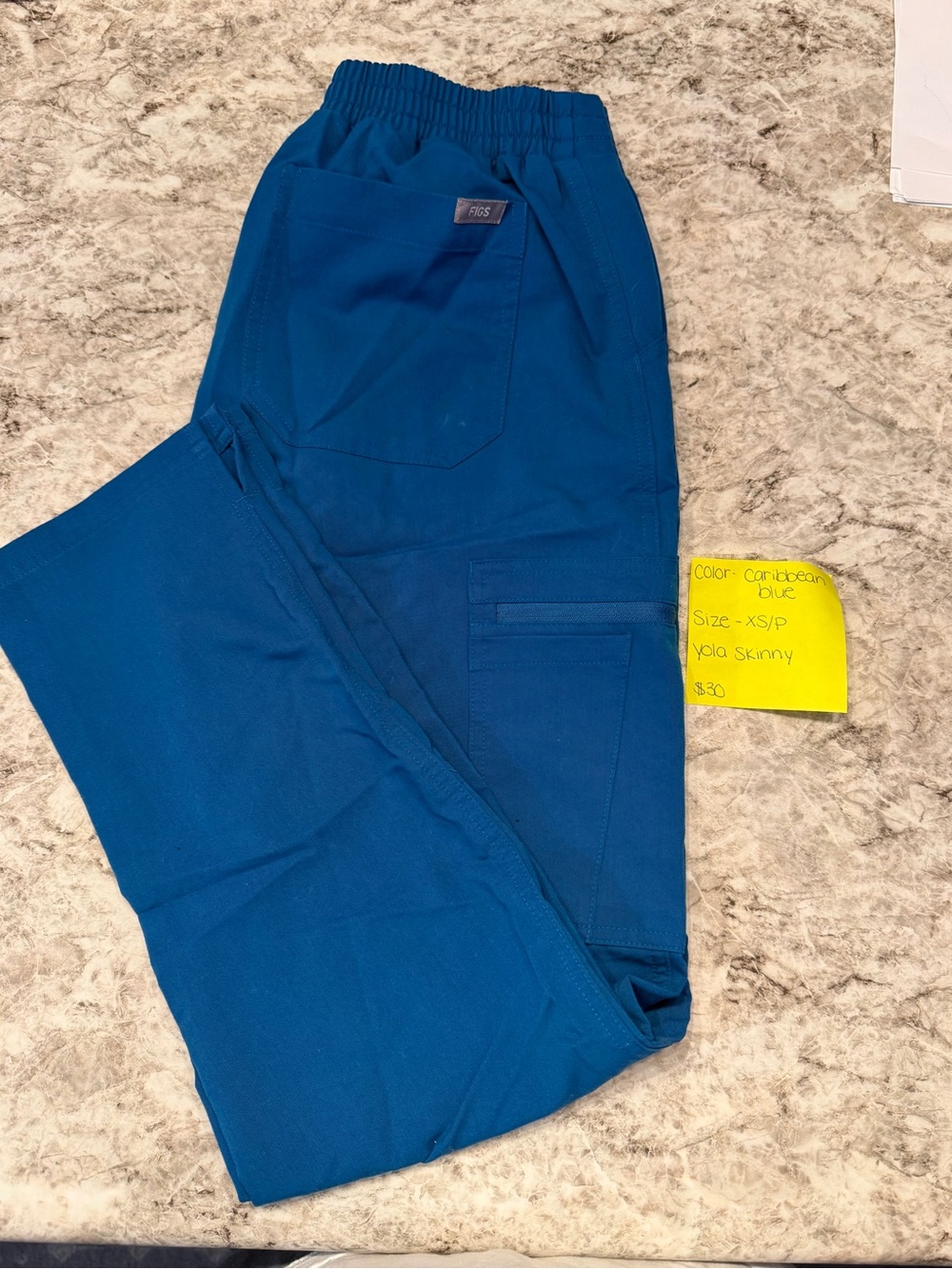 Figs Caribbean Blue Women’s scrub pants